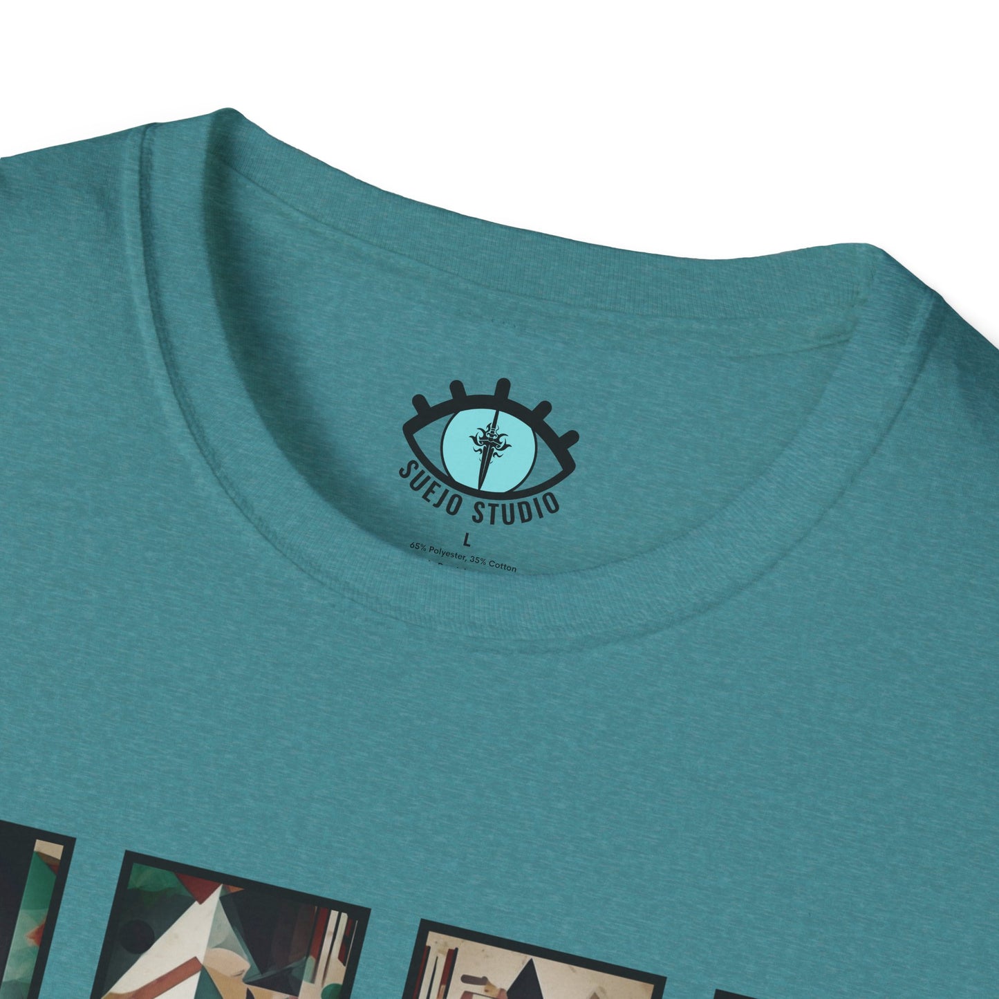 “Cityscape” Abstract Art - Unisex T-Shirt