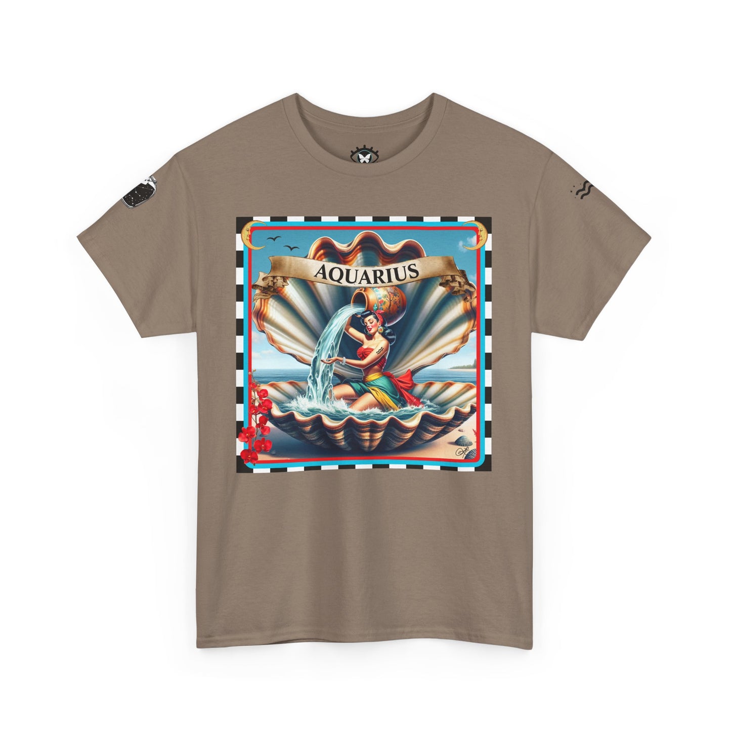 Aquarius - Unisex Cotton T-Shirt