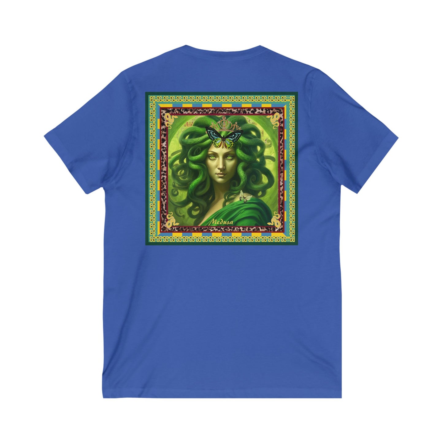 Medusa - Unisex V Neck T-Shirt