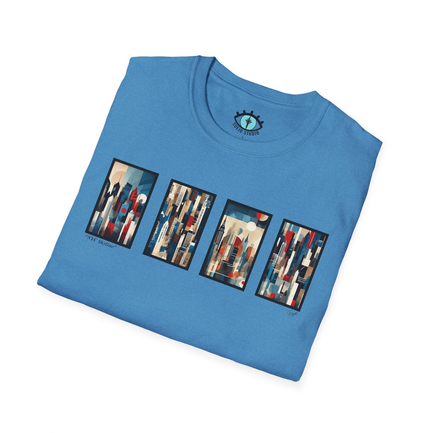“NYC Skyline” Abstract Art - Unisex T-Shirt