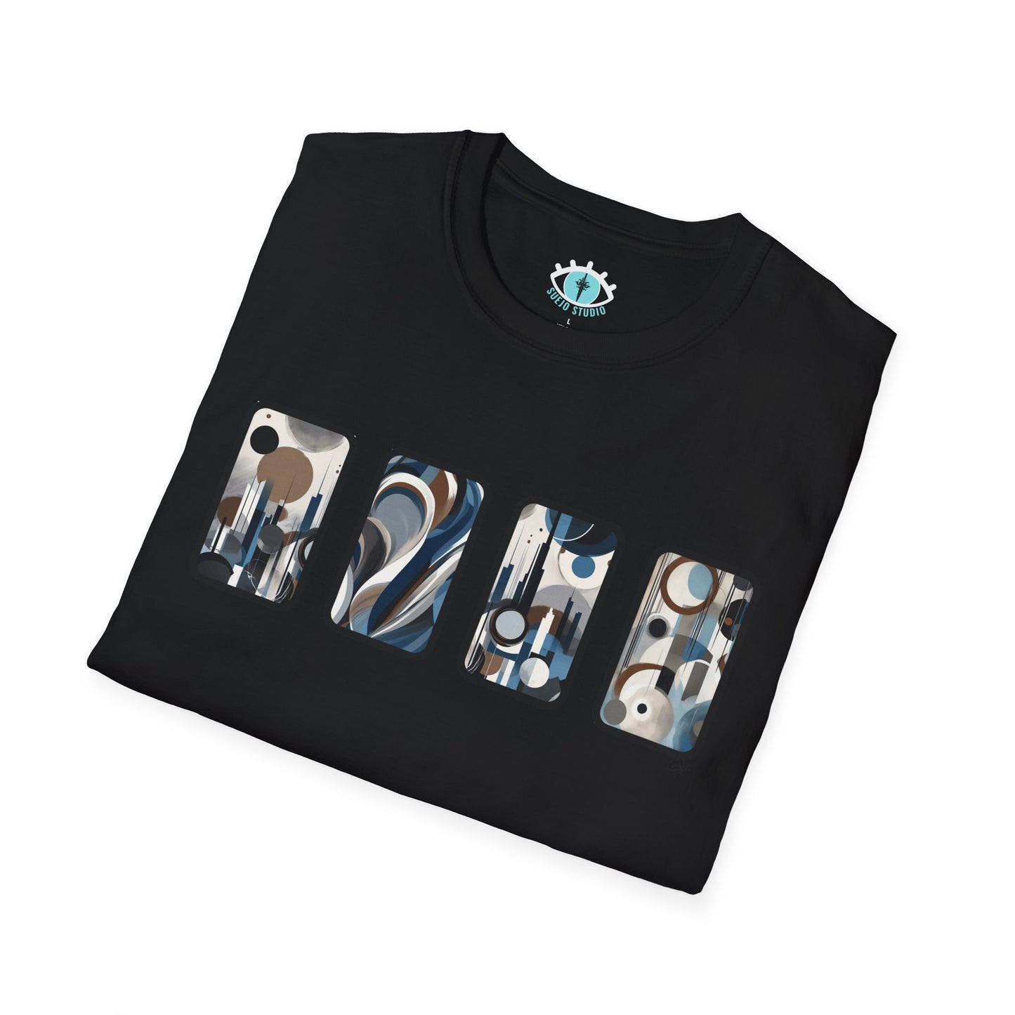 “Skyline” Abstract Art - Unisex T-Shirt