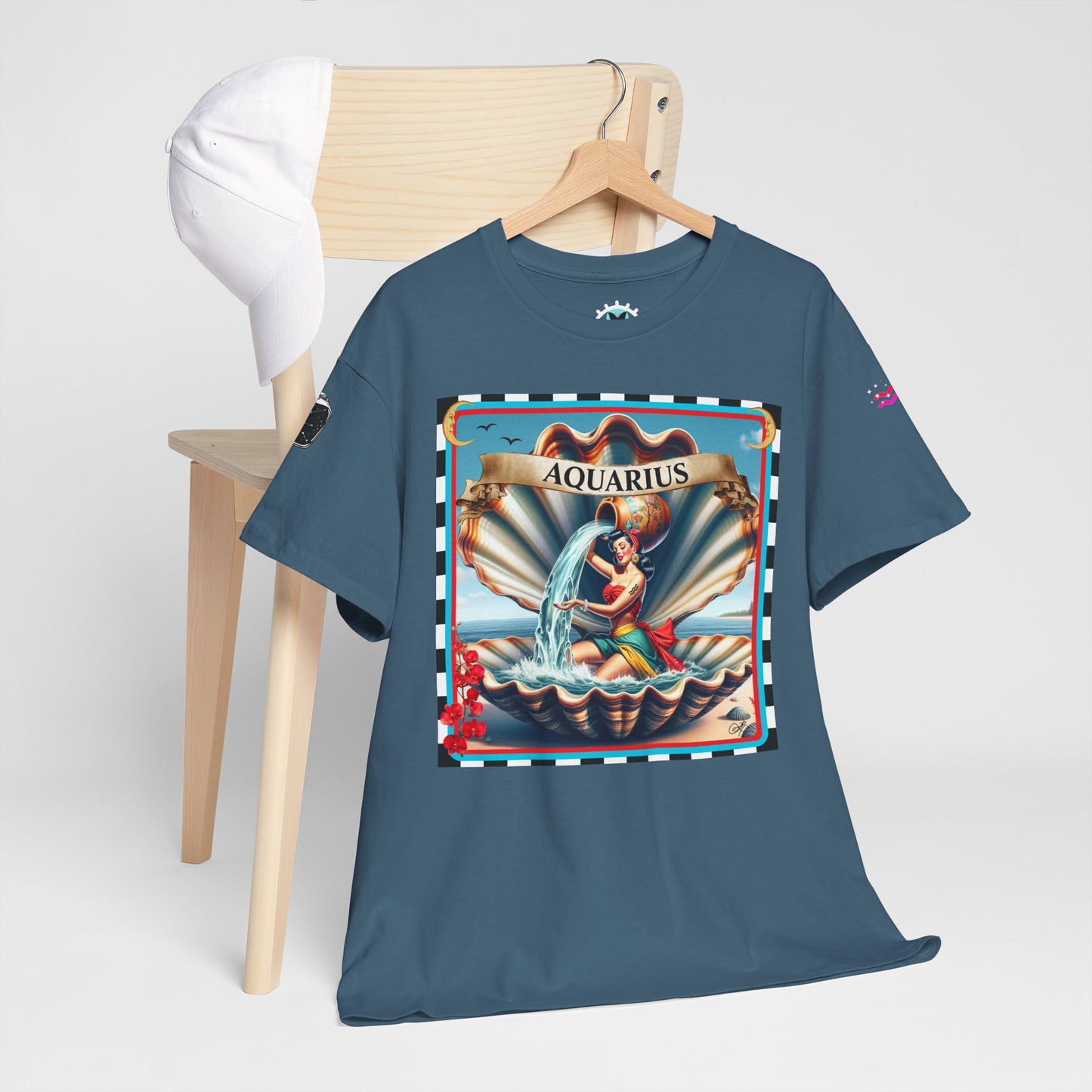 Aquarius - Unisex Cotton T-Shirt