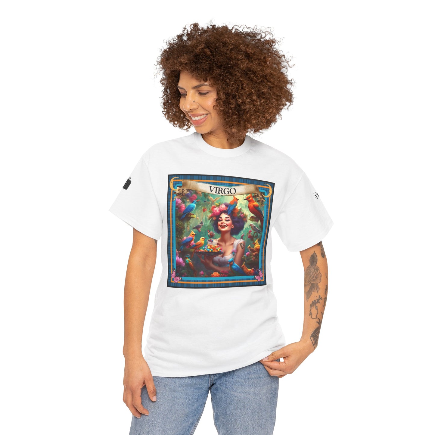 Virgo - Unisex Cotton T-Shirt