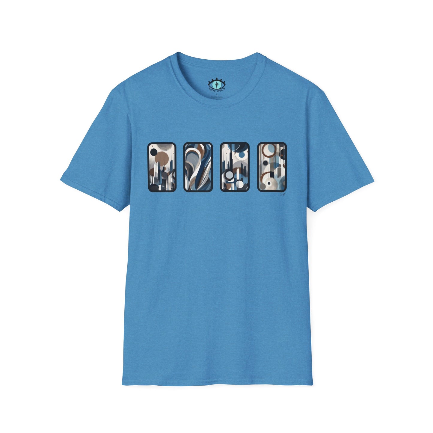 “Skyline” Abstract Art - Unisex T-Shirt