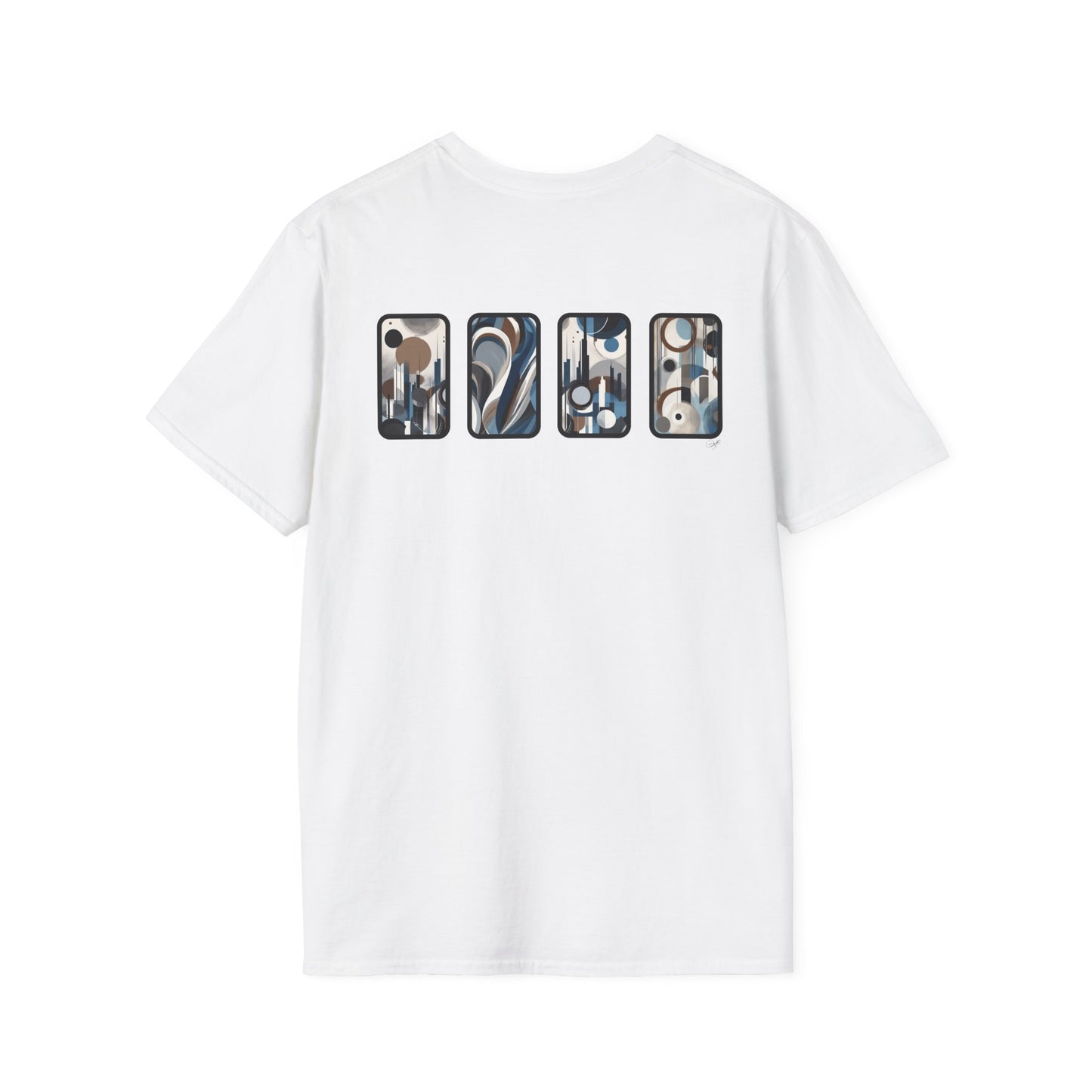 “Skyline” Abstract Art - Unisex T-Shirt