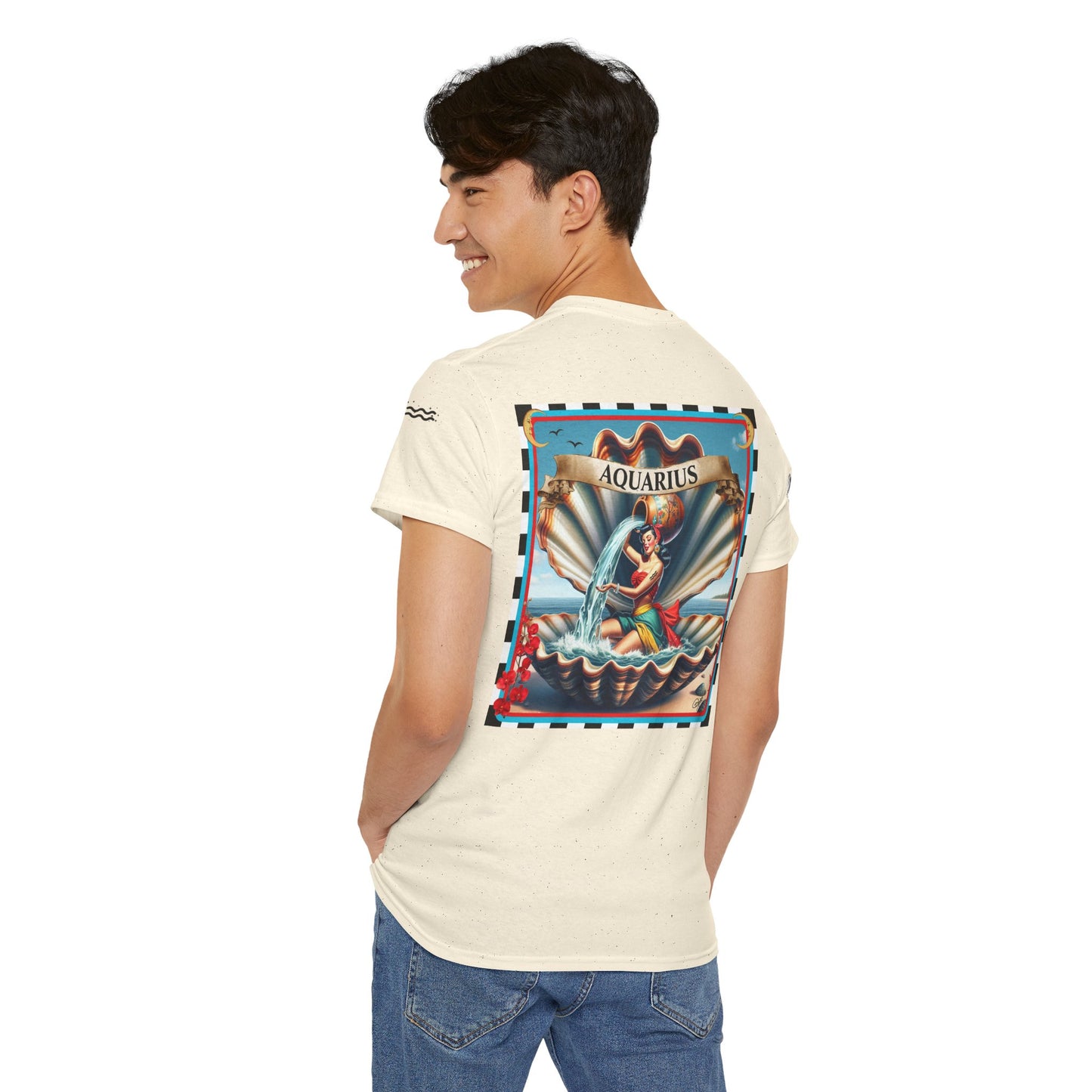 Aquarius - Unisex Cotton T-Shirt