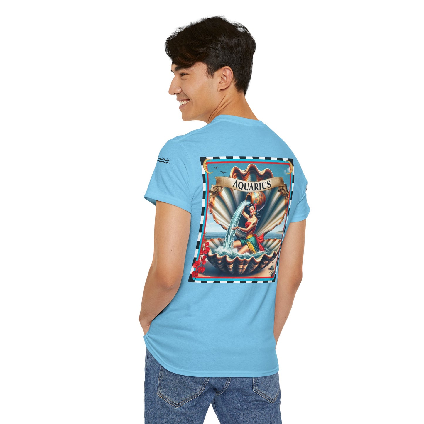 Aquarius - Unisex Cotton T-Shirt