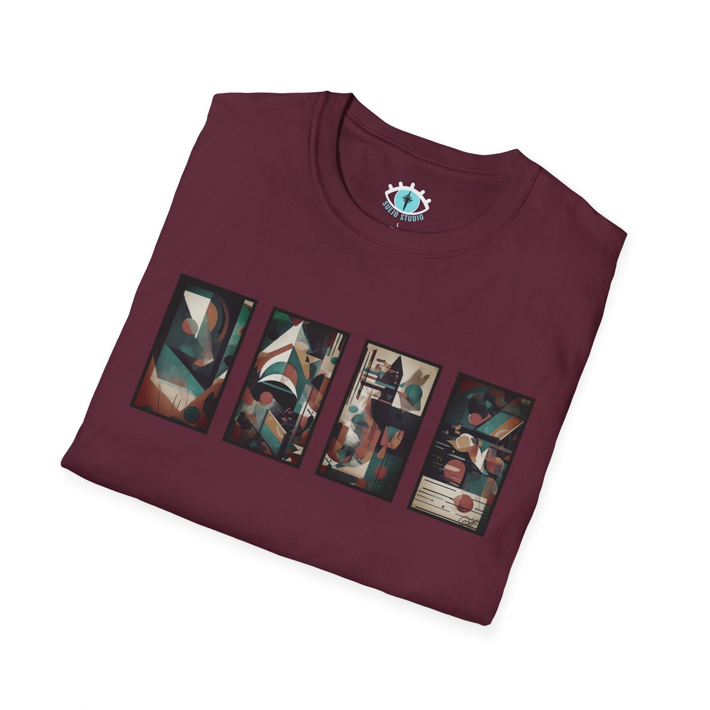 “Cityscape” Abstract Art - Unisex T-Shirt