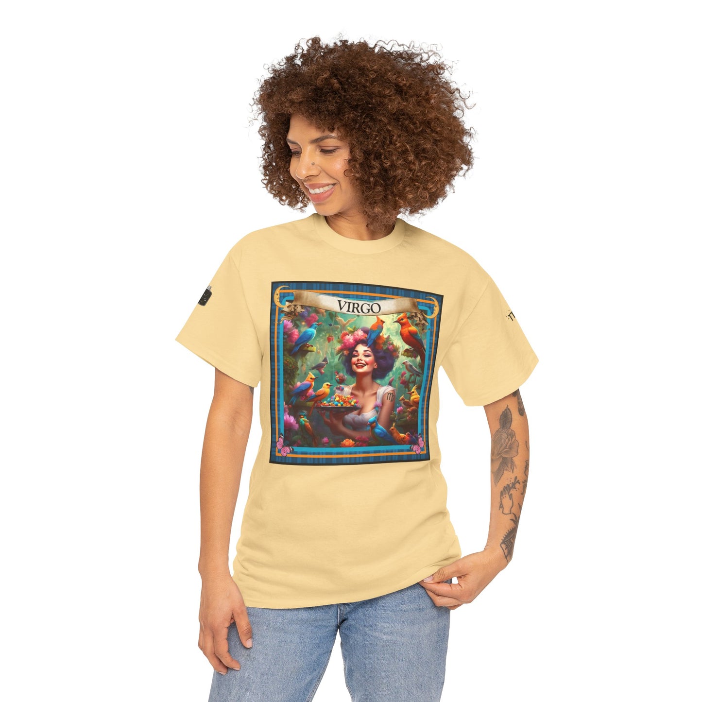 Virgo - Unisex Cotton T-Shirt