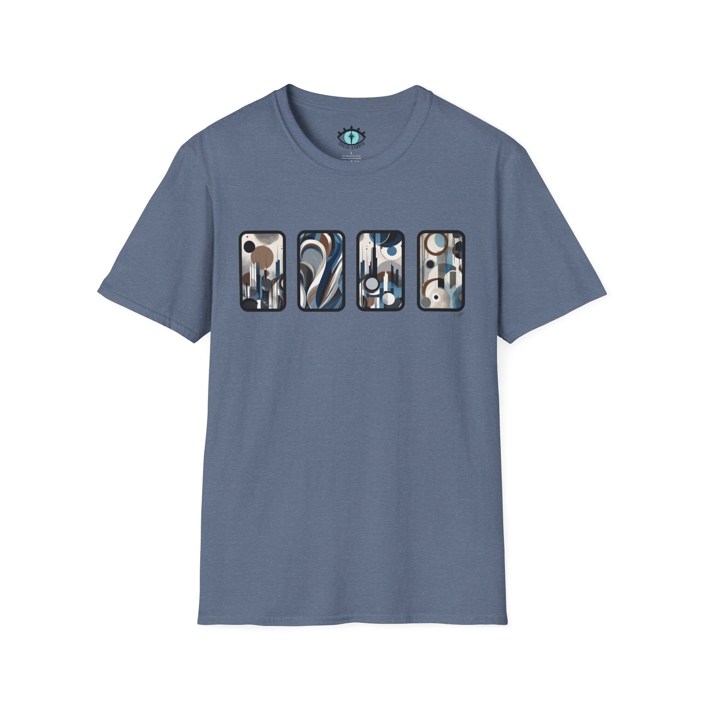 “Skyline” Abstract Art - Unisex T-Shirt