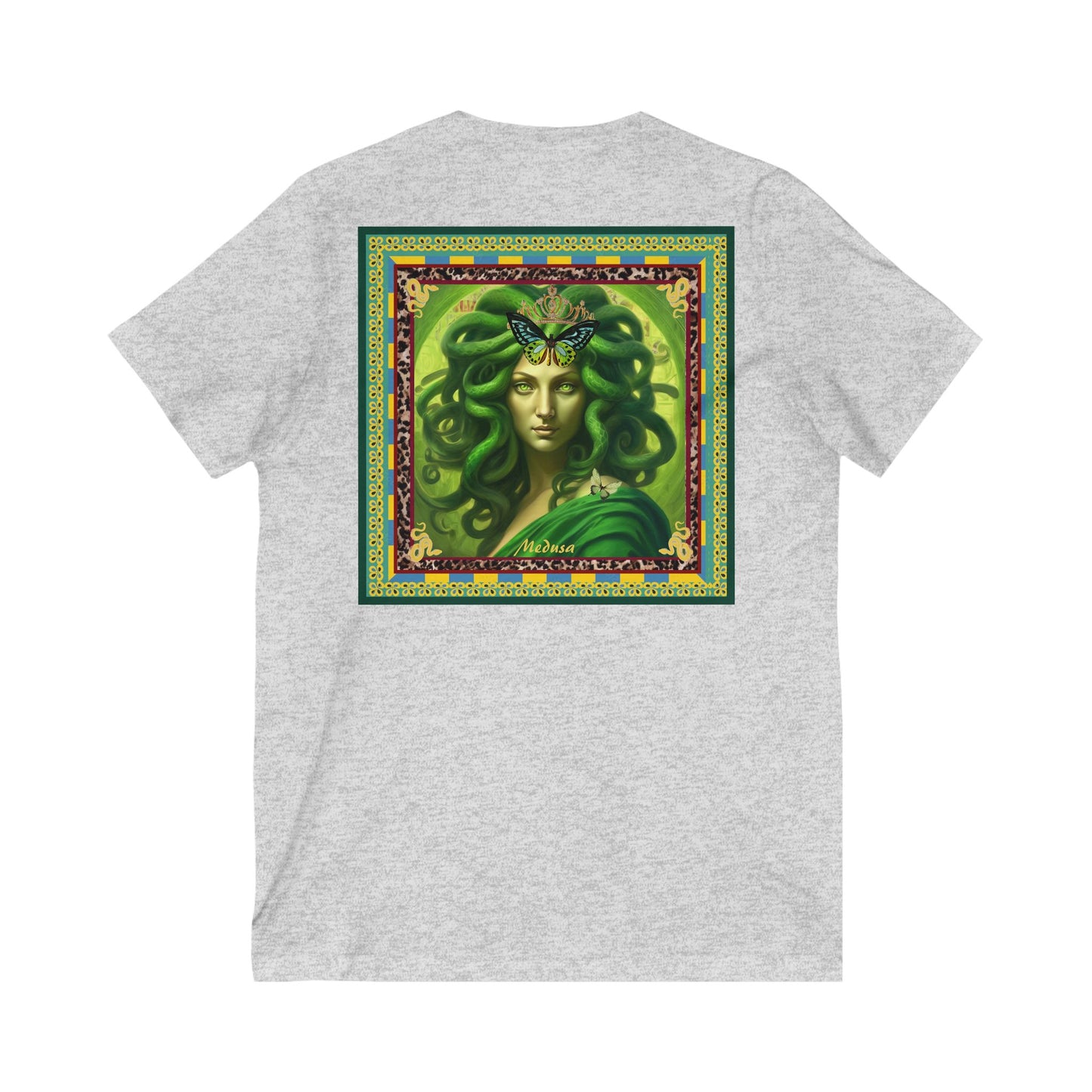 Medusa - Unisex V Neck T-Shirt