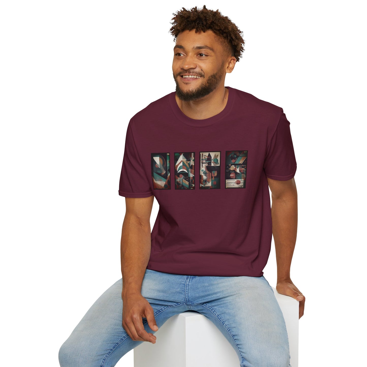 “Cityscape” Abstract Art - Unisex T-Shirt