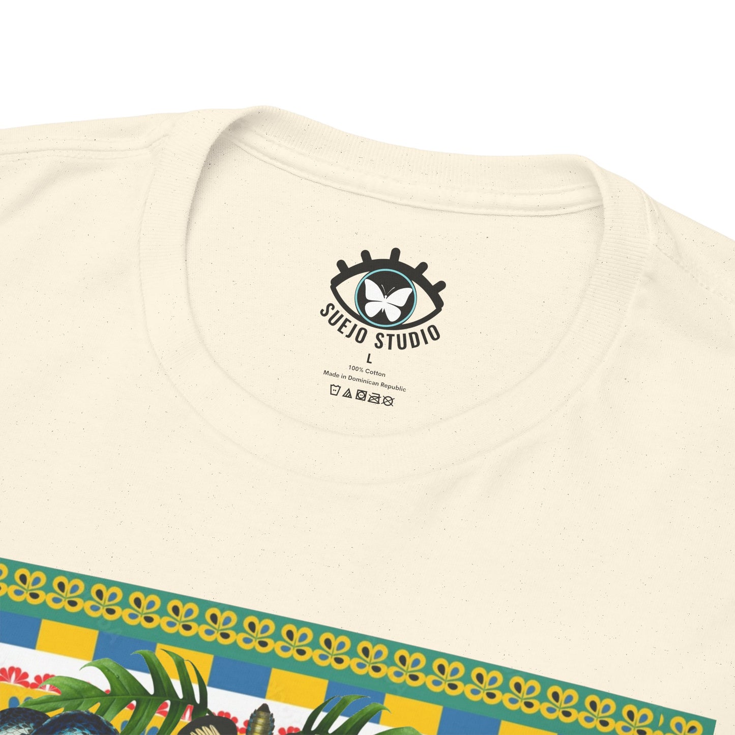 Mona Lisa Medusa - Unisex Cotton T-Shirt