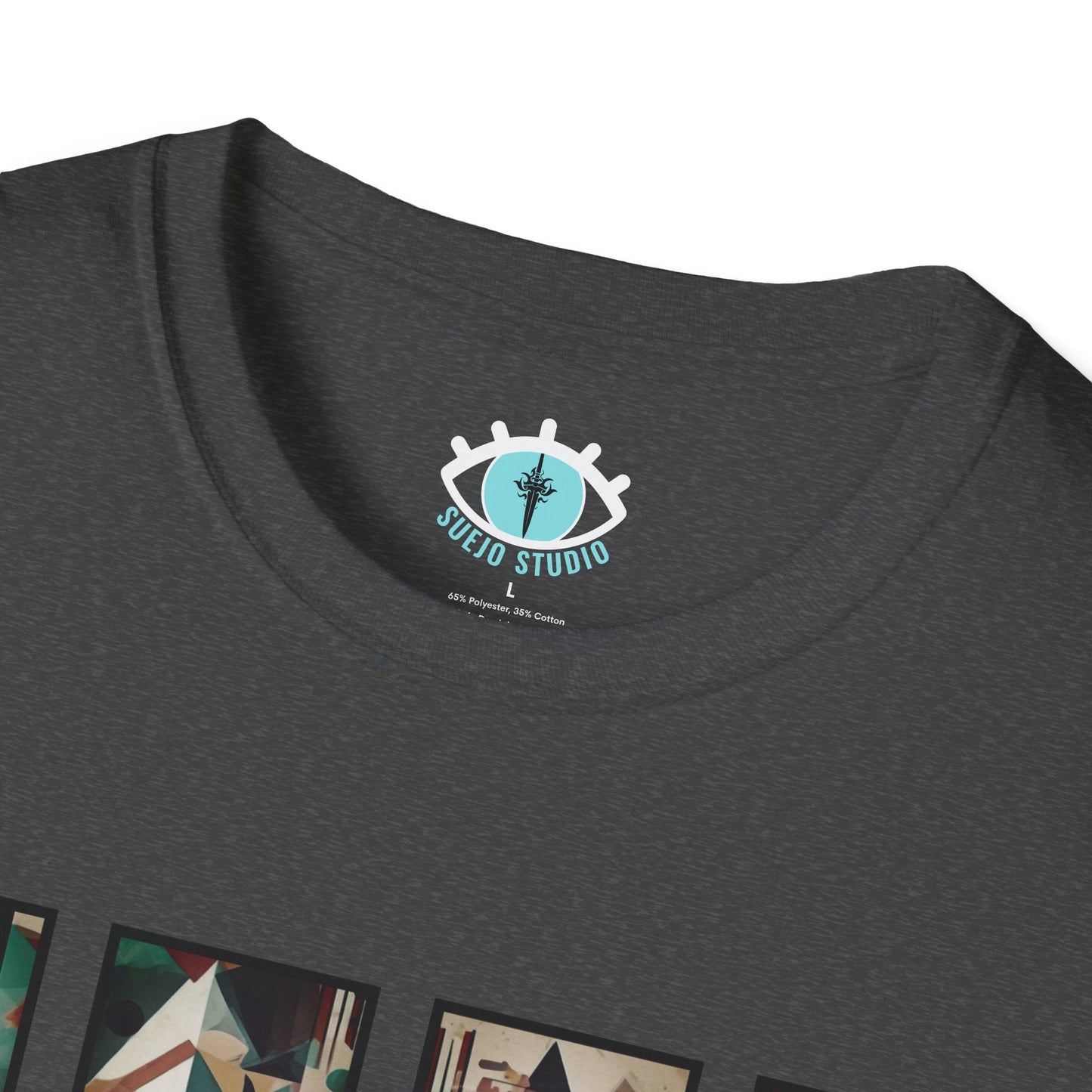 “Cityscape” Abstract Art - Unisex T-Shirt