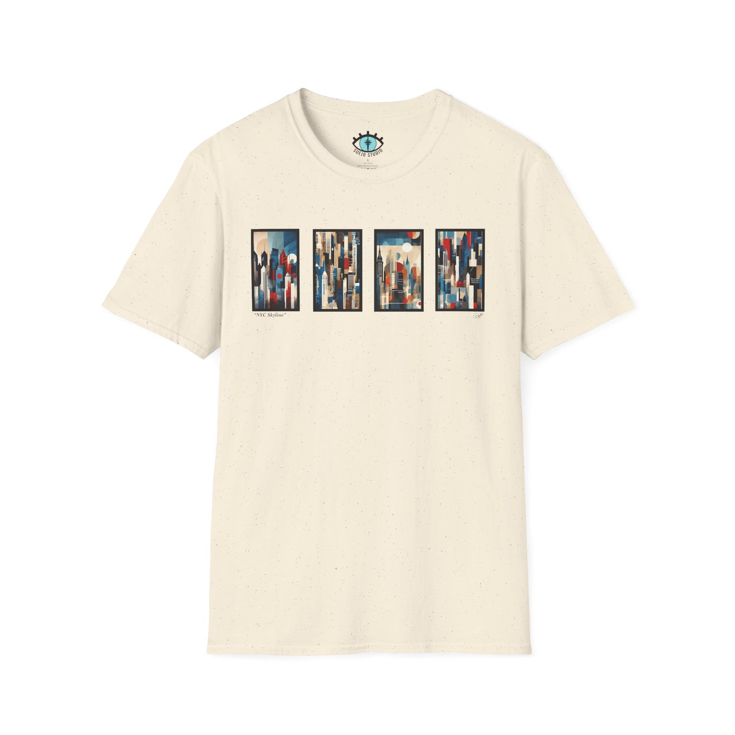 “NYC Skyline” Abstract Art - Unisex T-Shirt