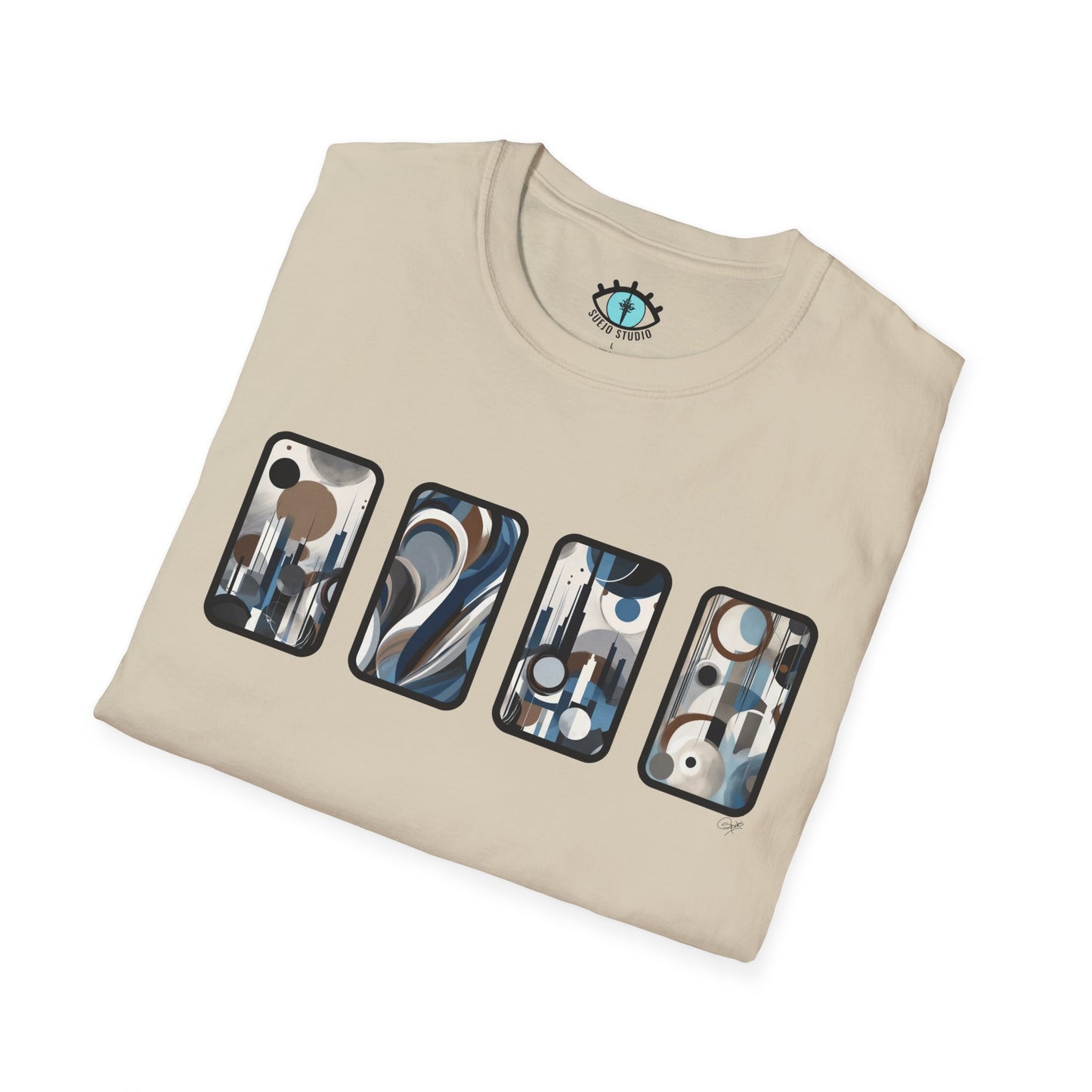 “Skyline” Abstract Art - Unisex T-Shirt