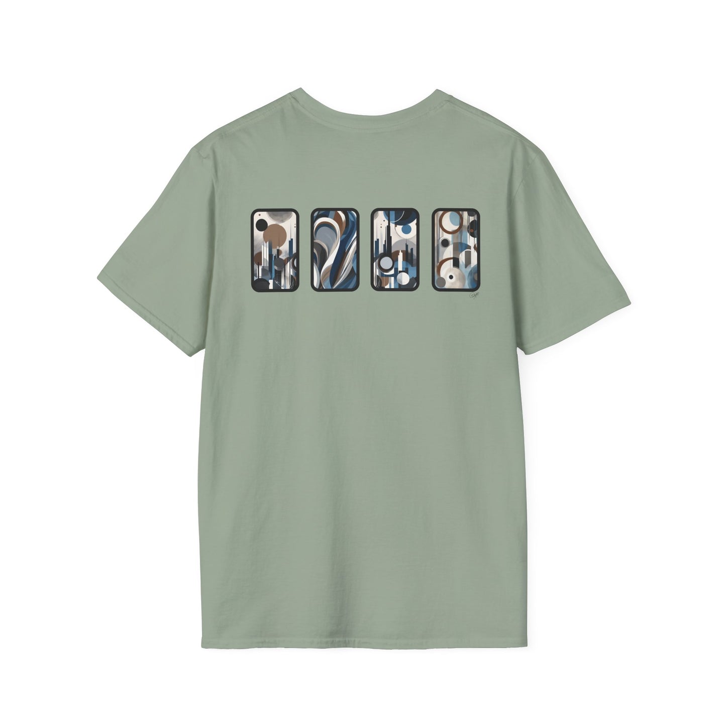 “Skyline” Abstract Art - Unisex T-Shirt