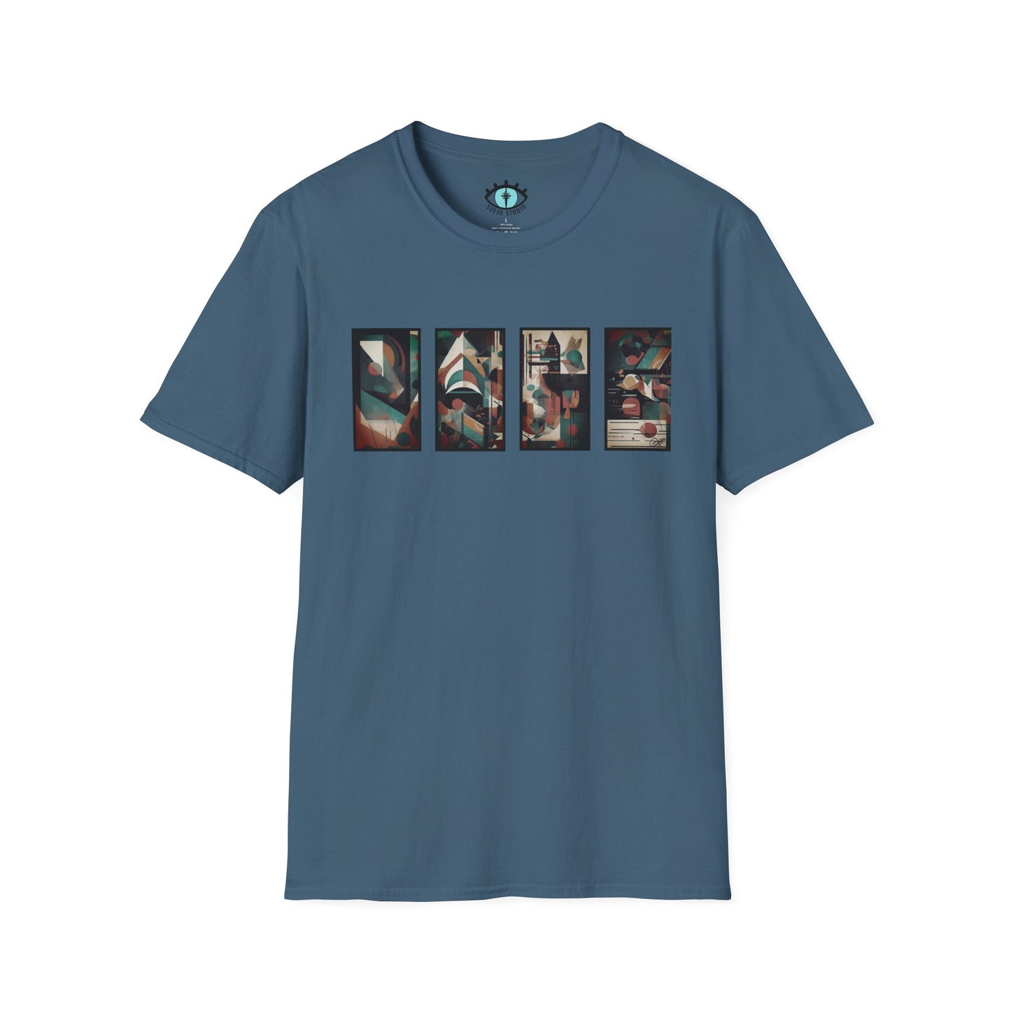 “Cityscape” Abstract Art - Unisex T-Shirt