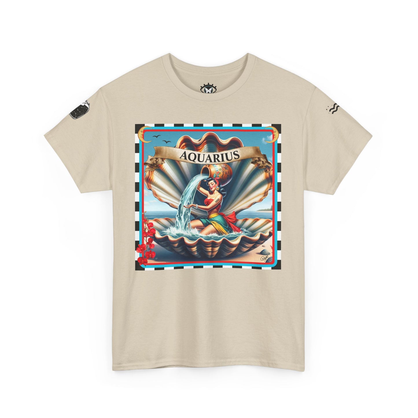 Aquarius - Unisex Cotton T-Shirt