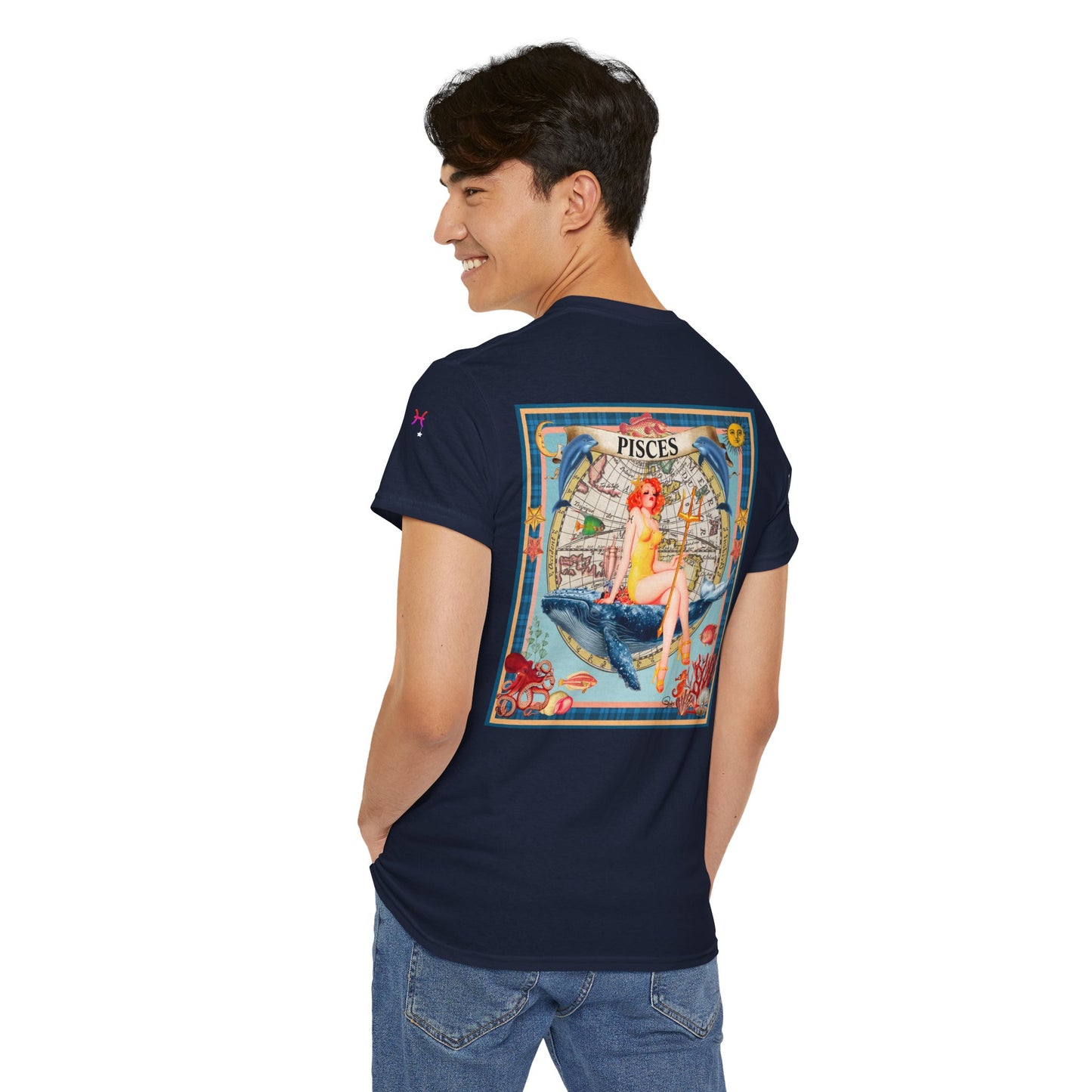 Pisces - Unisex Cotton T-Shirt
