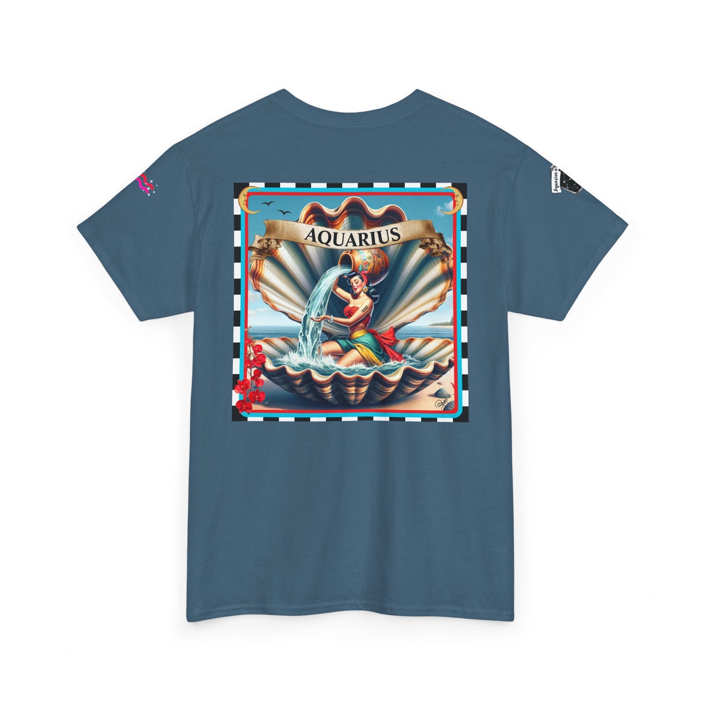 Aquarius - Unisex Cotton T-Shirt