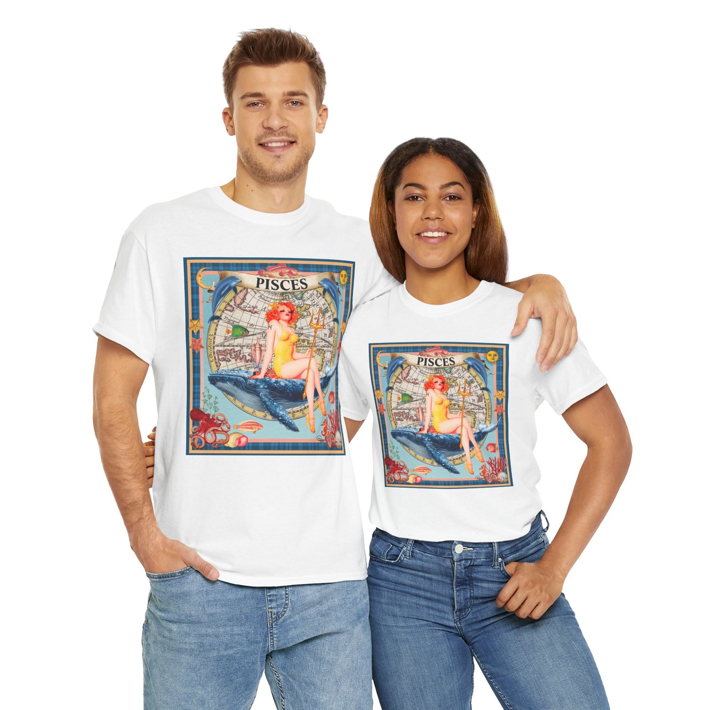 Pisces - Unisex Cotton T-Shirt