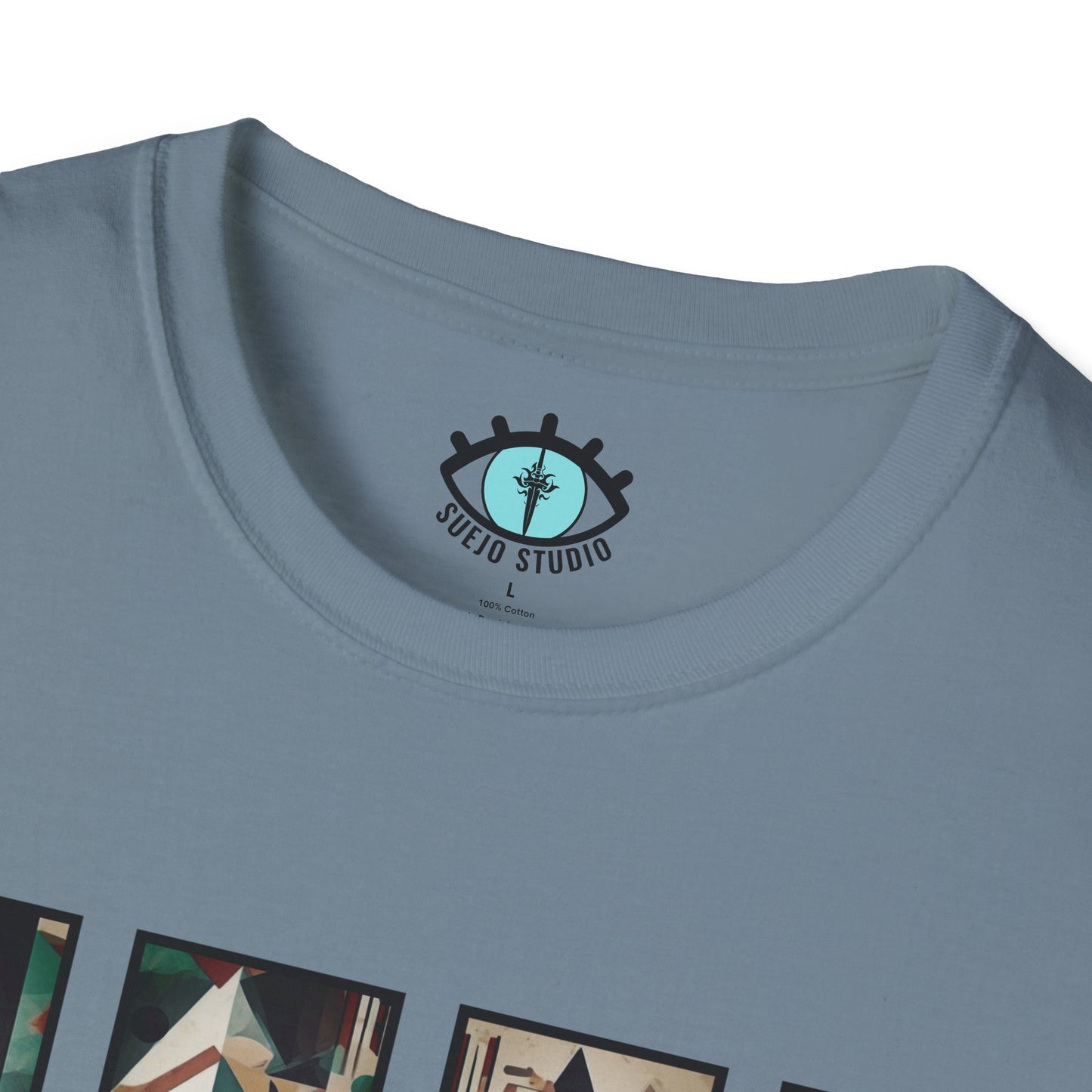 “Cityscape” Abstract Art - Unisex T-Shirt