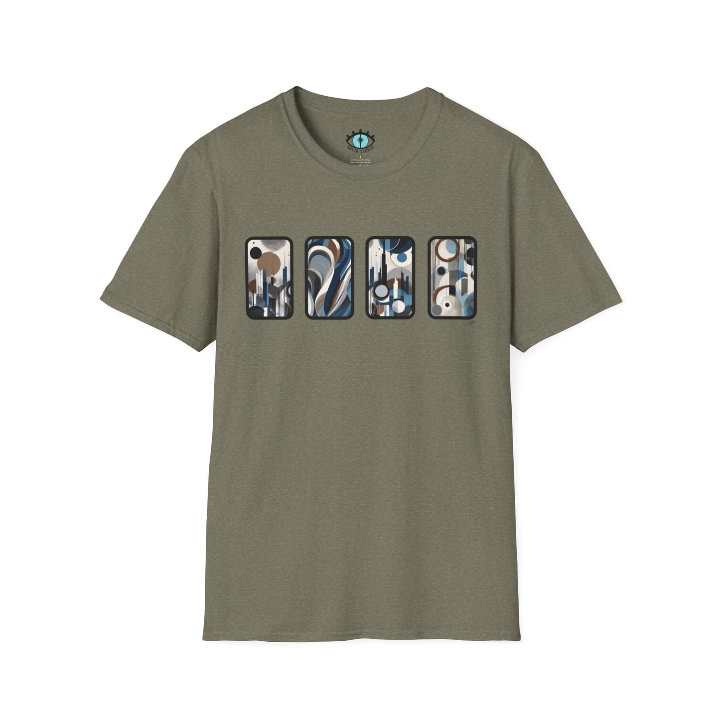 “Skyline” Abstract Art - Unisex T-Shirt