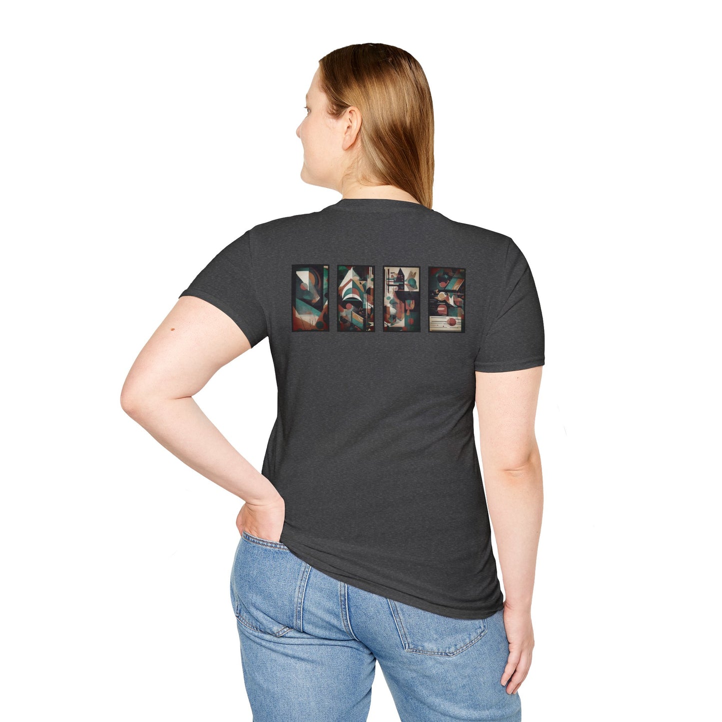 “Cityscape” Abstract Art - Unisex T-Shirt