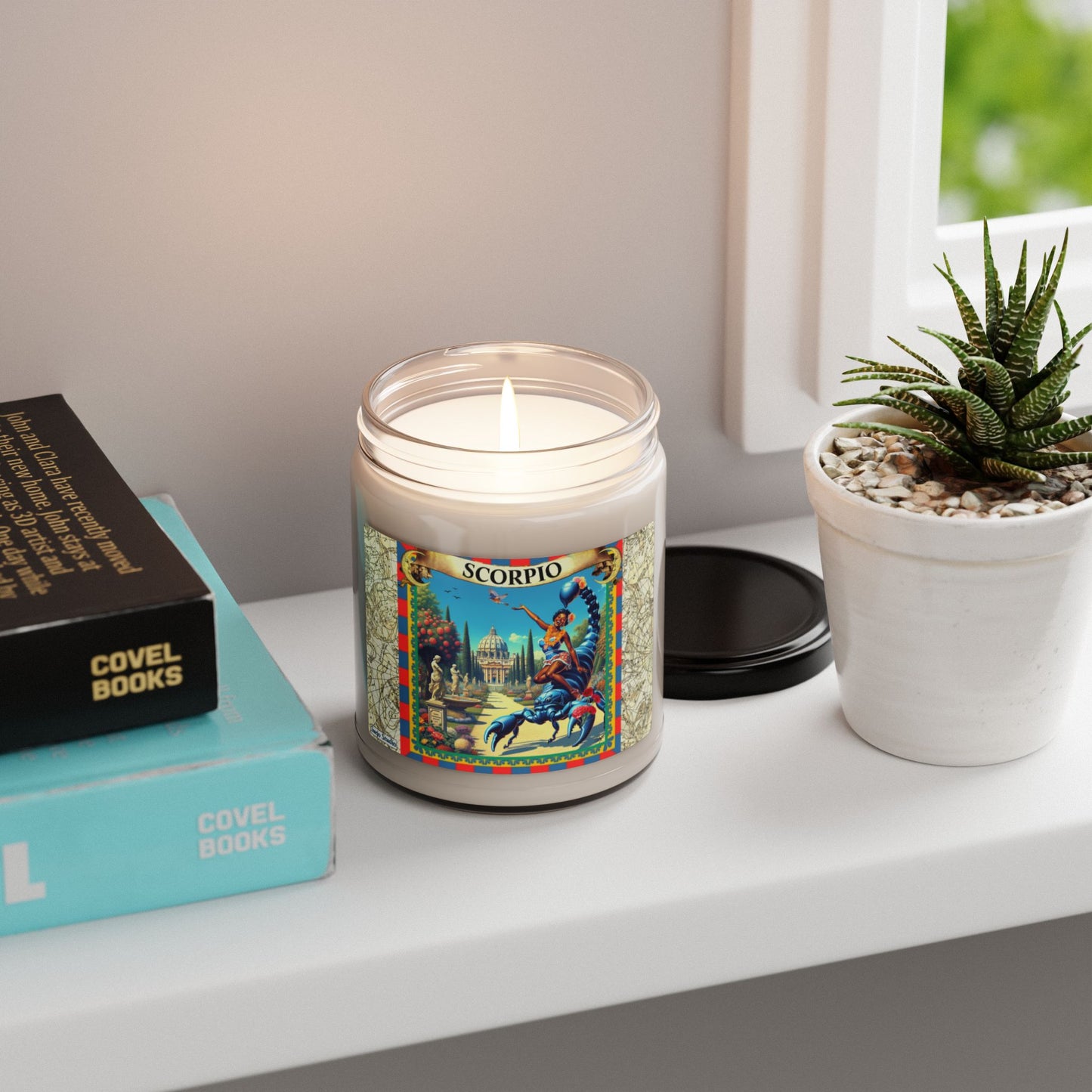 Scorpio (Oct 23 - Nov 21) - Zodiac Scented Soy Candle, 9oz