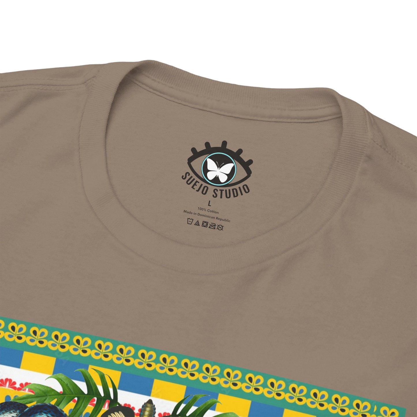 Mona Lisa Medusa - Unisex Cotton T-Shirt
