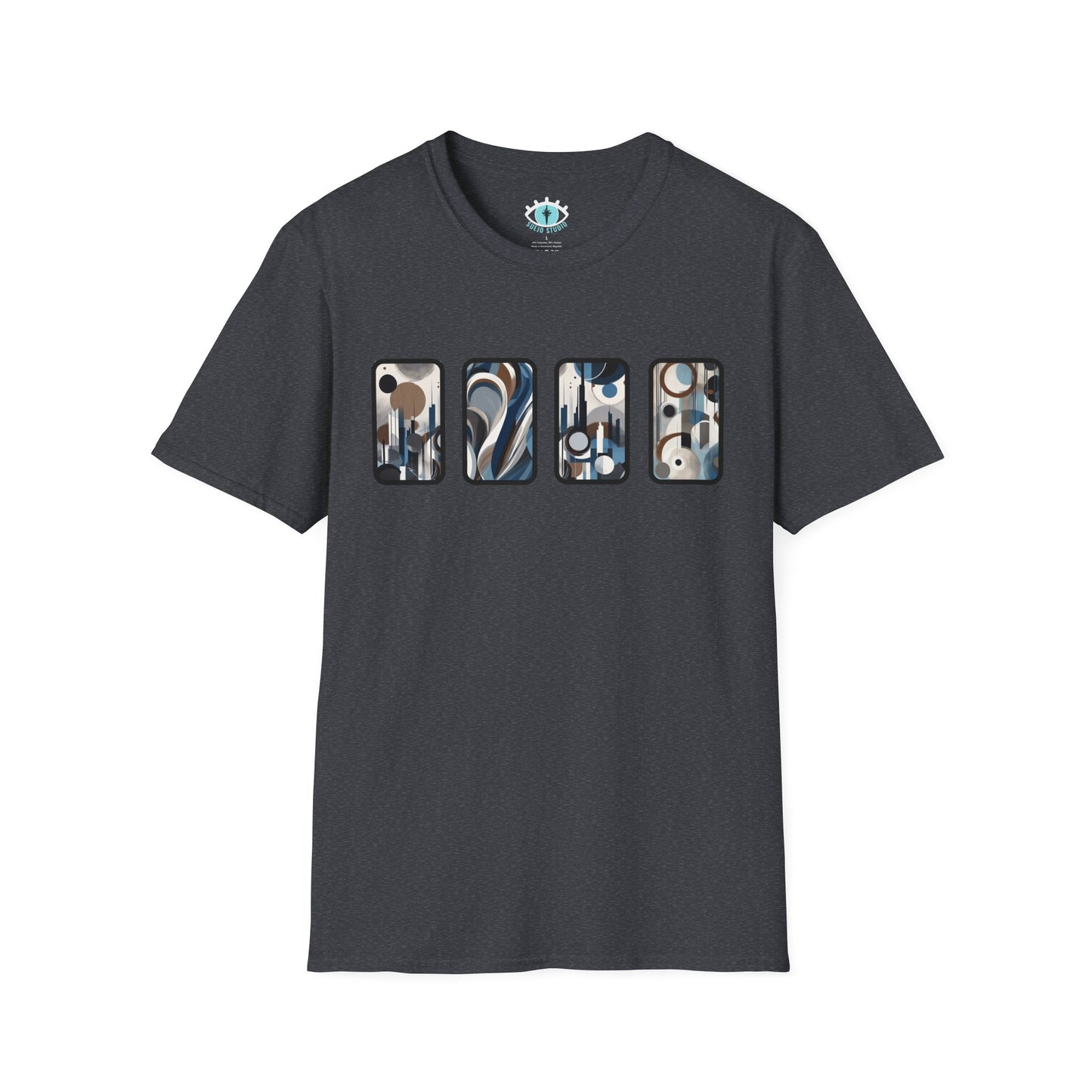 “Skyline” Abstract Art - Unisex T-Shirt