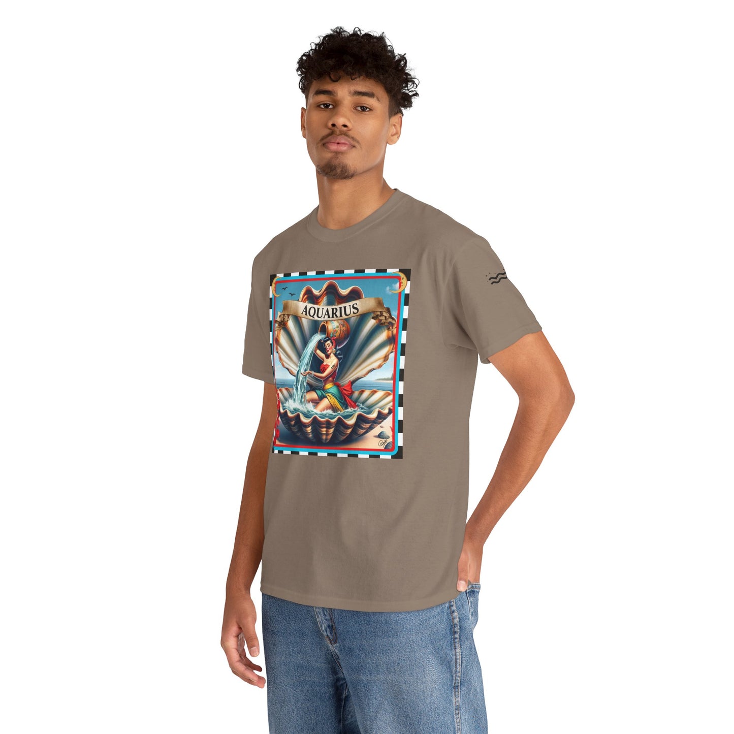 Aquarius - Unisex Cotton T-Shirt