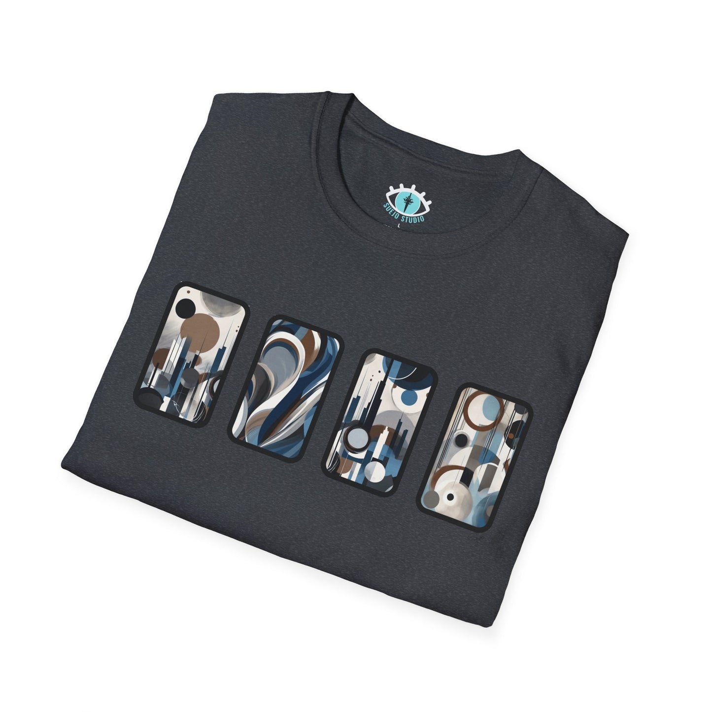 “Skyline” Abstract Art - Unisex T-Shirt