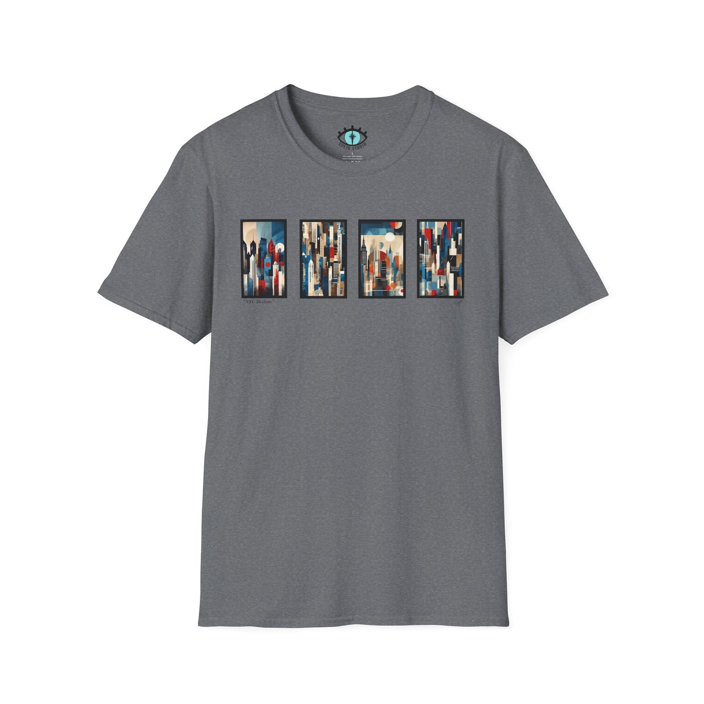 “NYC Skyline” Abstract Art - Unisex T-Shirt