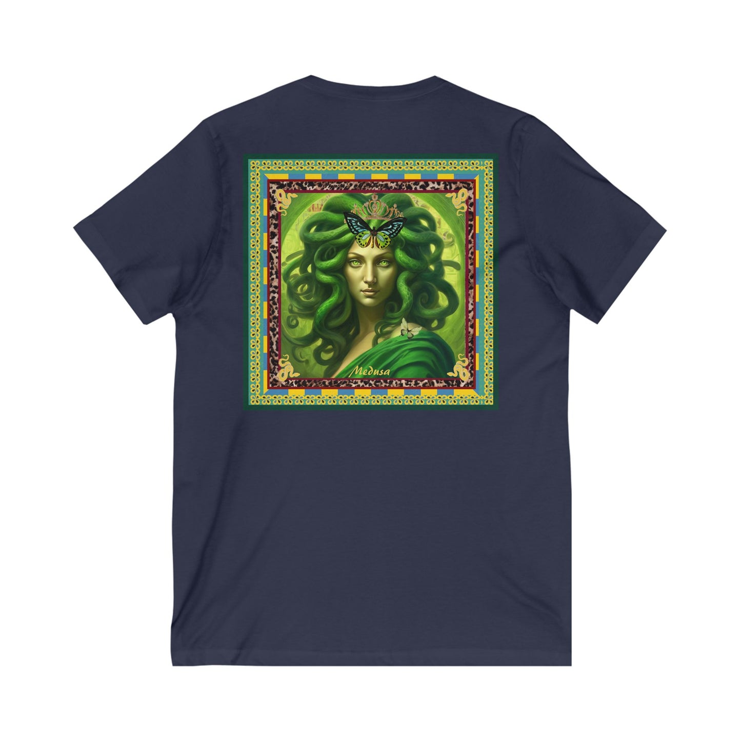 Medusa - Unisex V Neck T-Shirt