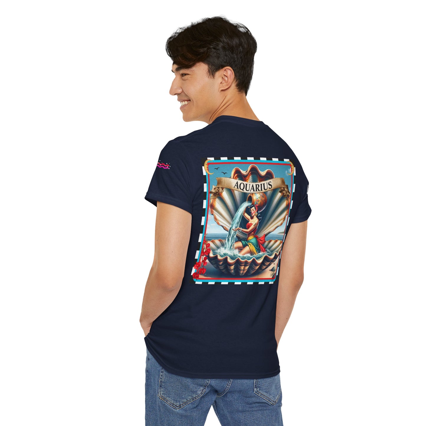 Aquarius - Unisex Cotton T-Shirt