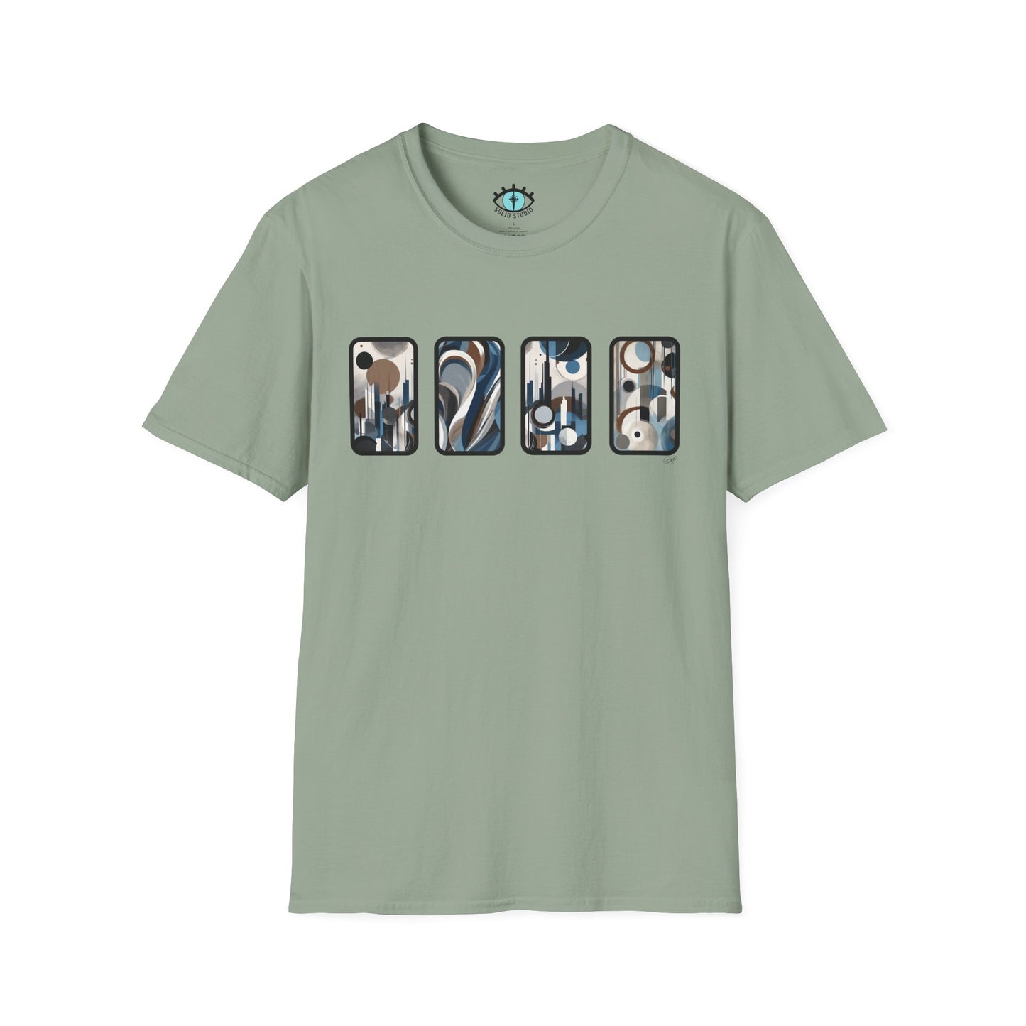 “Skyline” Abstract Art - Unisex T-Shirt
