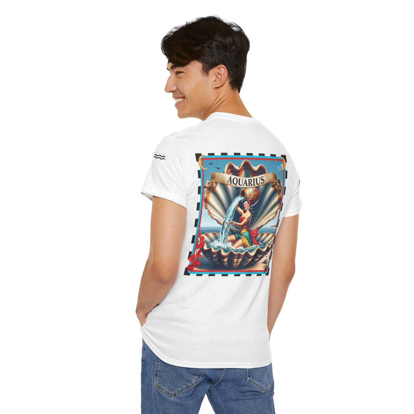 Aquarius - Unisex Cotton T-Shirt