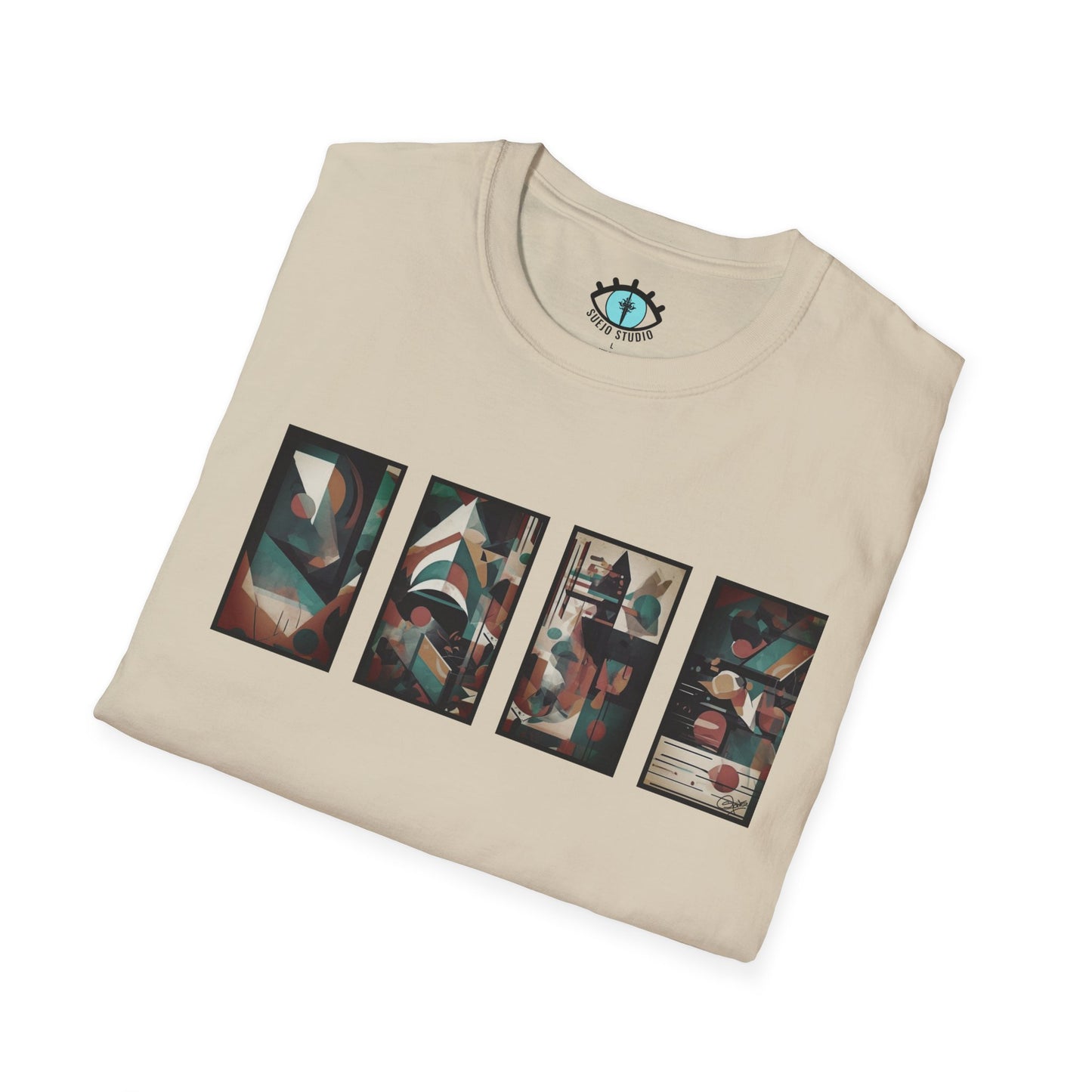 “Cityscape” Abstract Art - Unisex T-Shirt