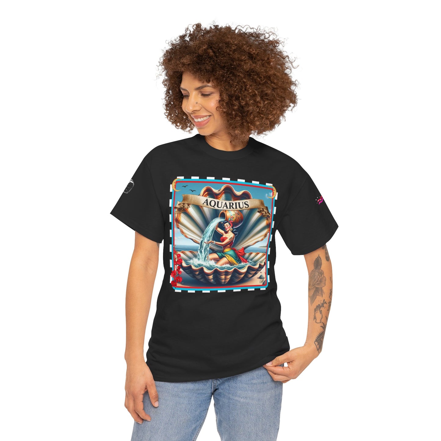 Aquarius - Unisex Cotton T-Shirt
