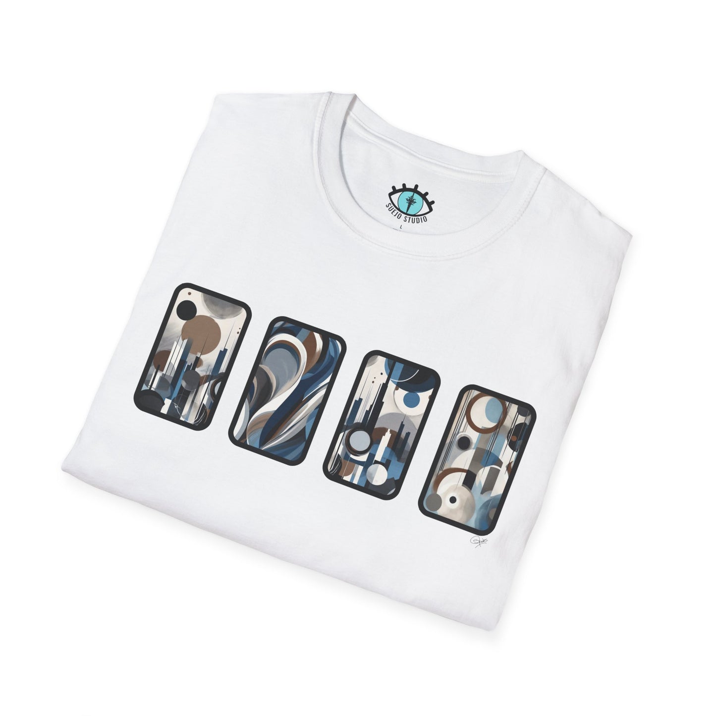 “Skyline” Abstract Art - Unisex T-Shirt