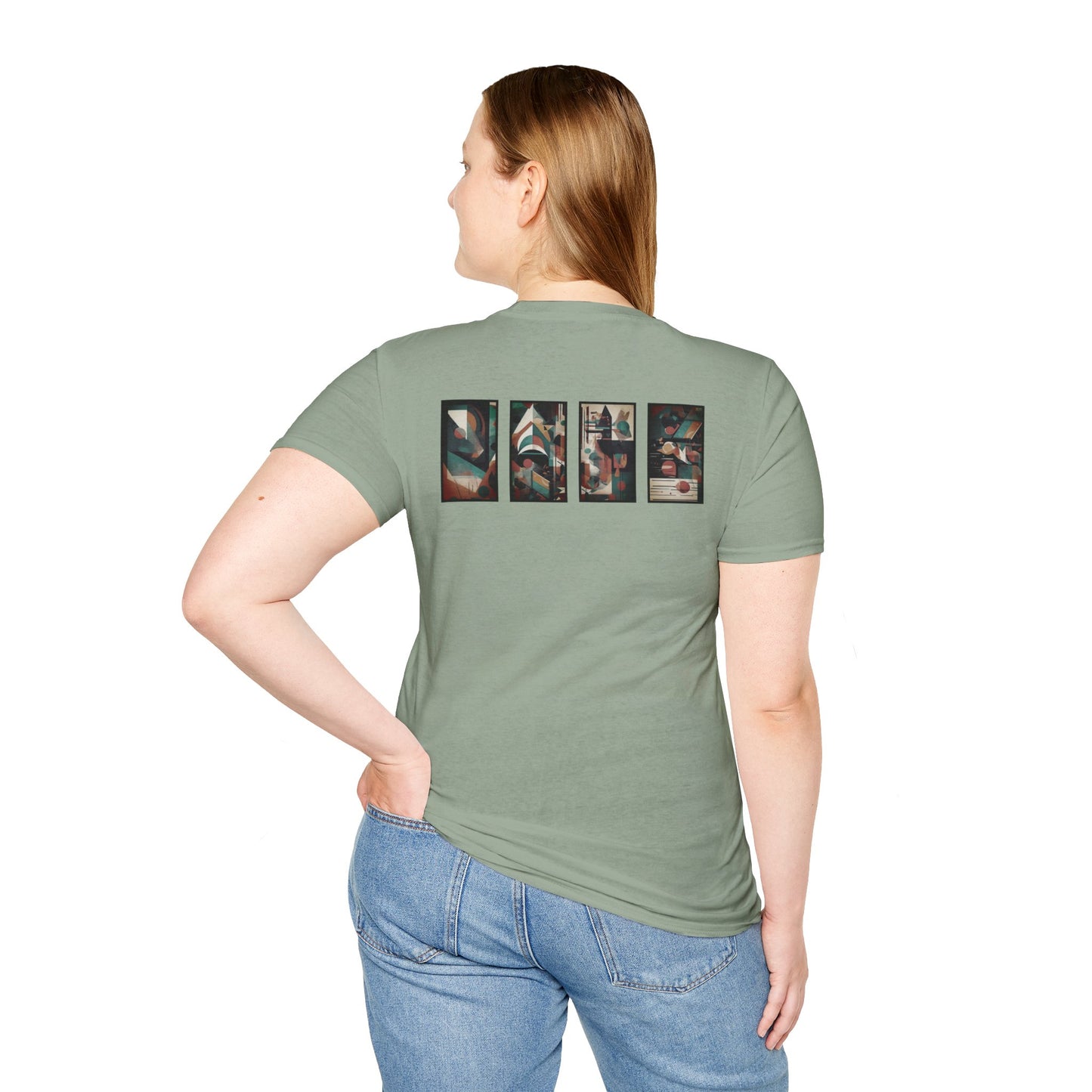 “Cityscape” Abstract Art - Unisex T-Shirt