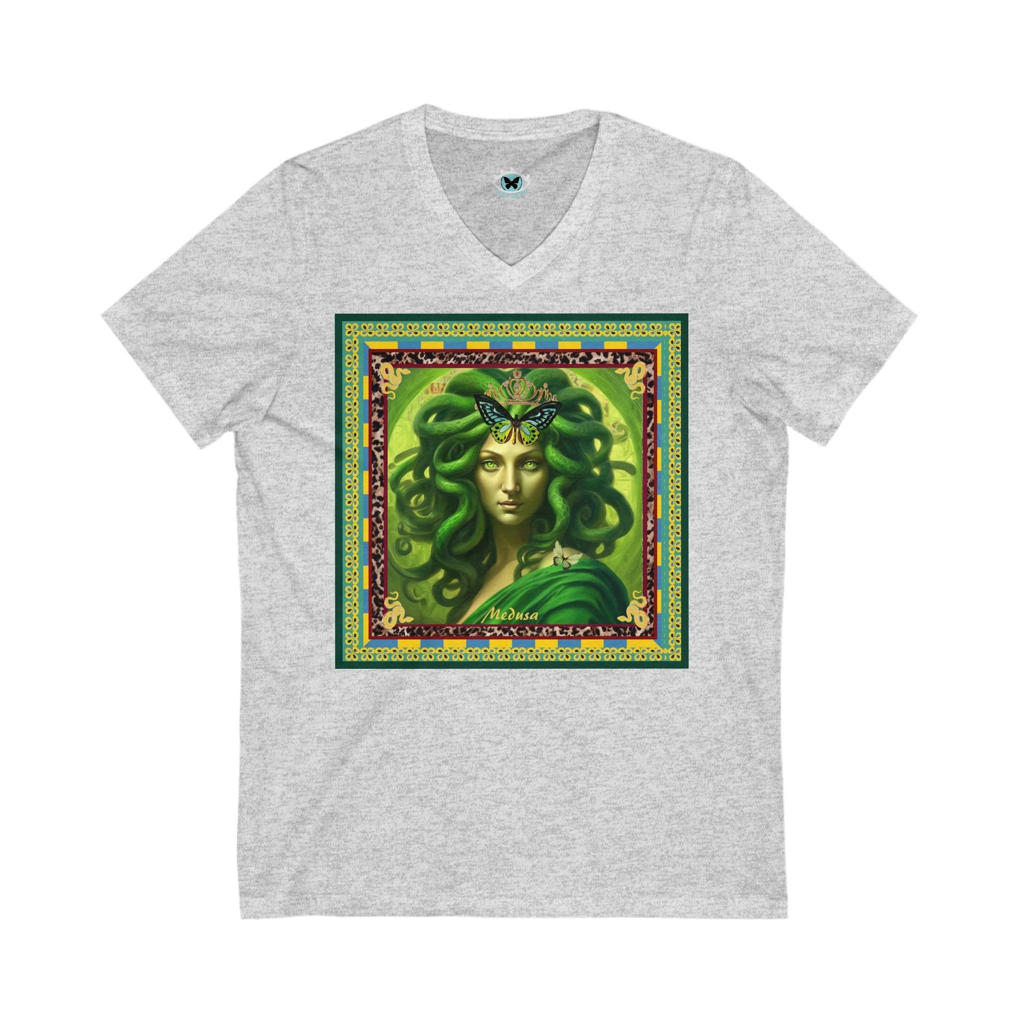 Medusa - Unisex V Neck T-Shirt