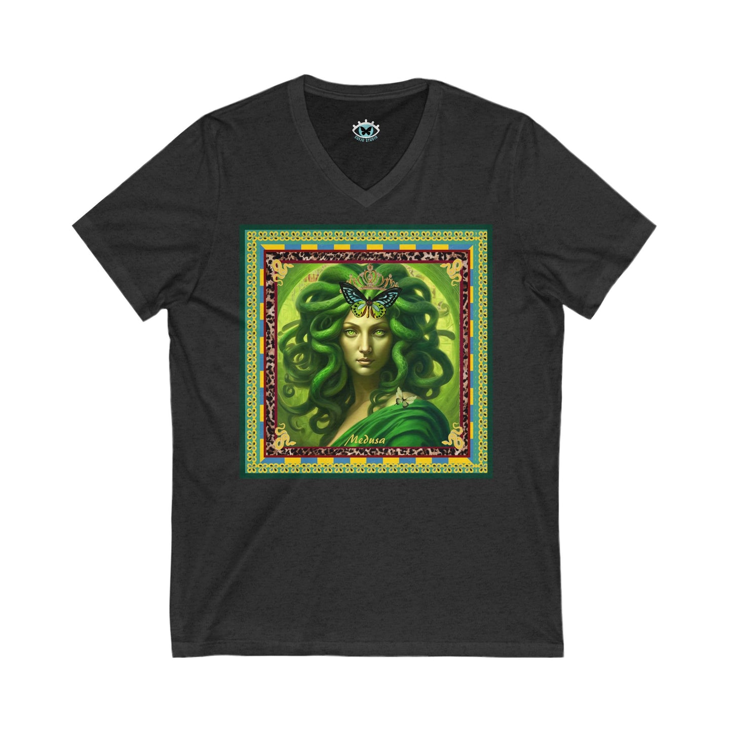 Medusa - Unisex V Neck T-Shirt