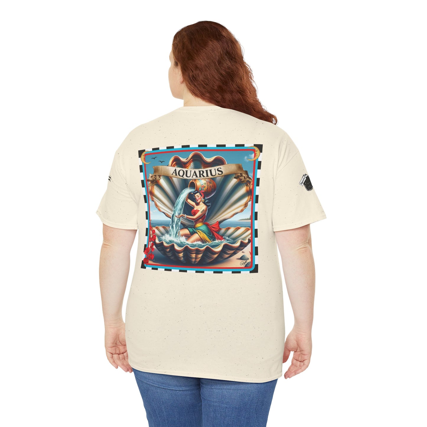 Aquarius - Unisex Cotton T-Shirt