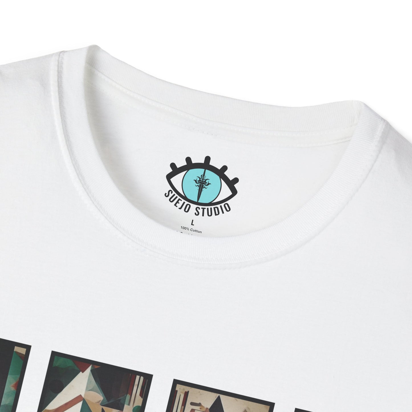 “Cityscape” Abstract Art - Unisex T-Shirt