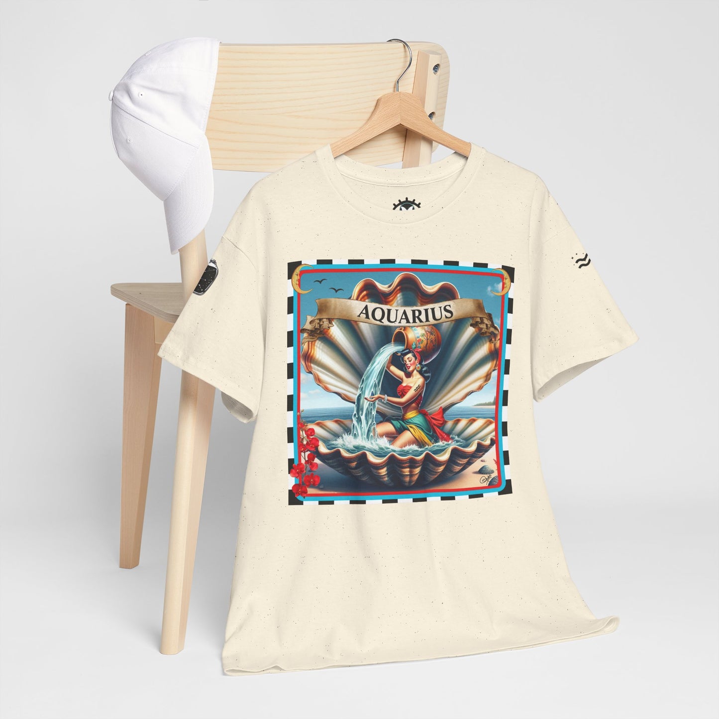 Aquarius - Unisex Cotton T-Shirt