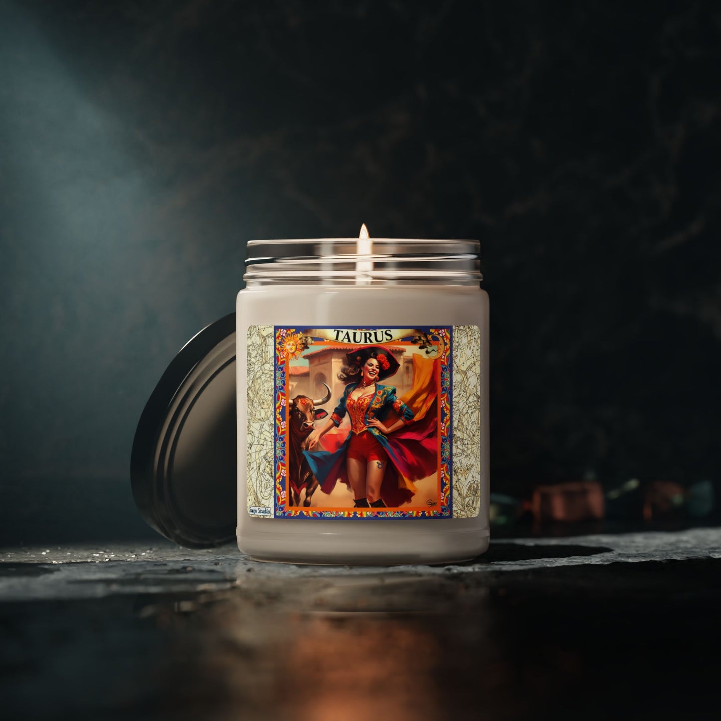 Taurus (Aril 20 - May 20)  - Zodiac Scented Soy Candle, 9oz