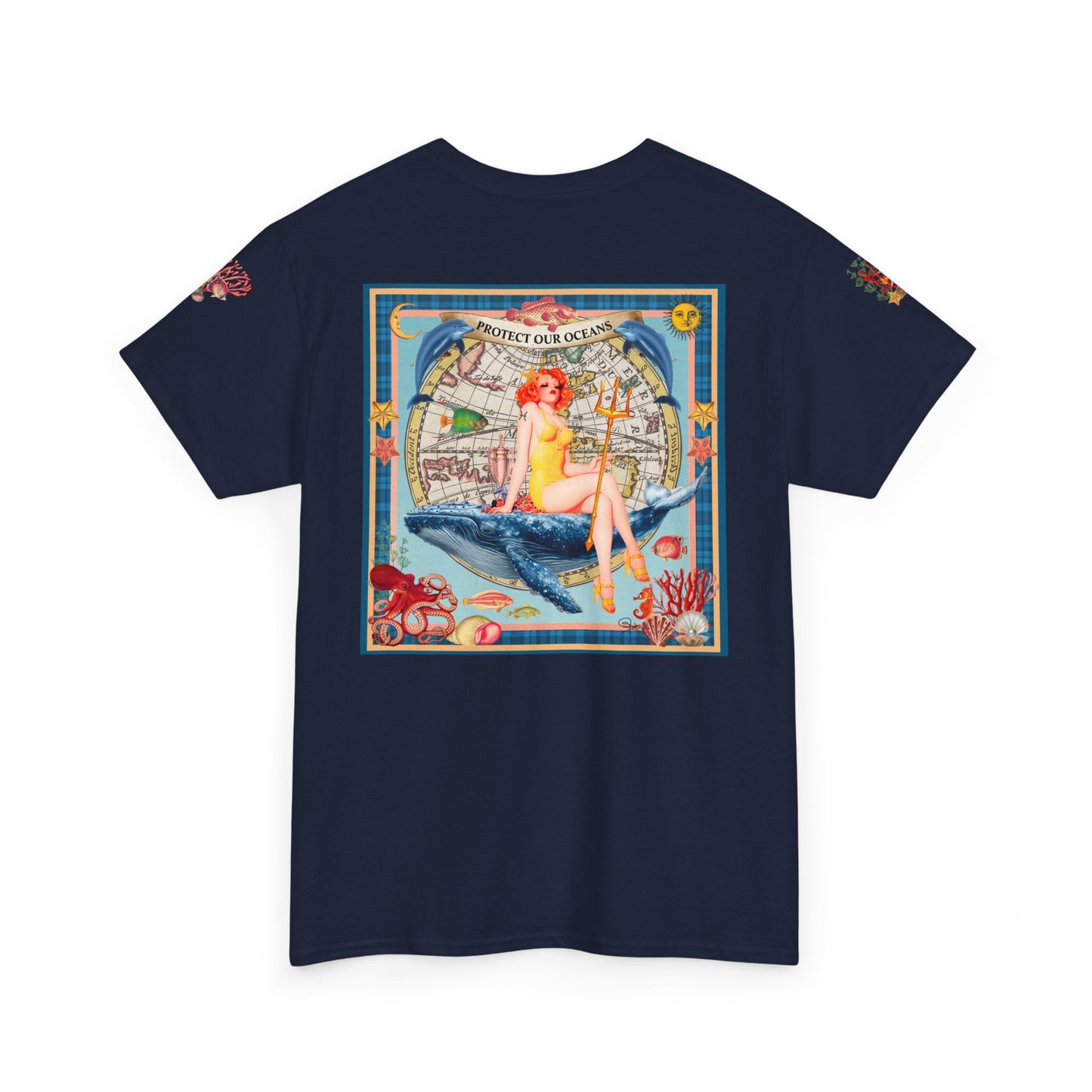 Protect Our Oceans - Unisex Cotton T-Shirt